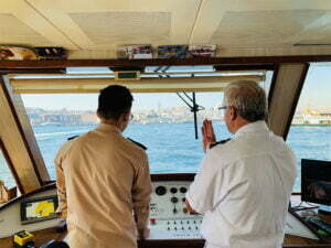 cruise ship staff