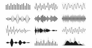 analog and digital line waveforms