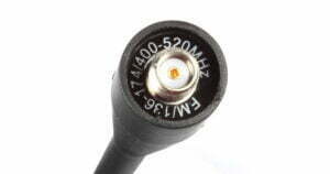 close up pictures of the bottom of walkie talkie antenna