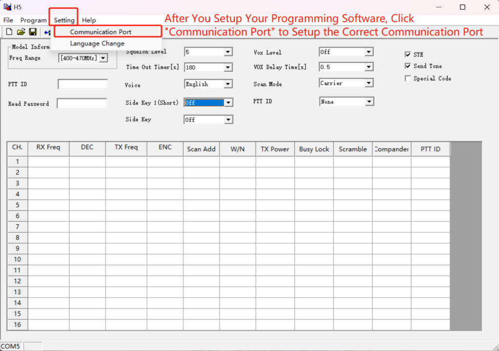 h8 how to program 3