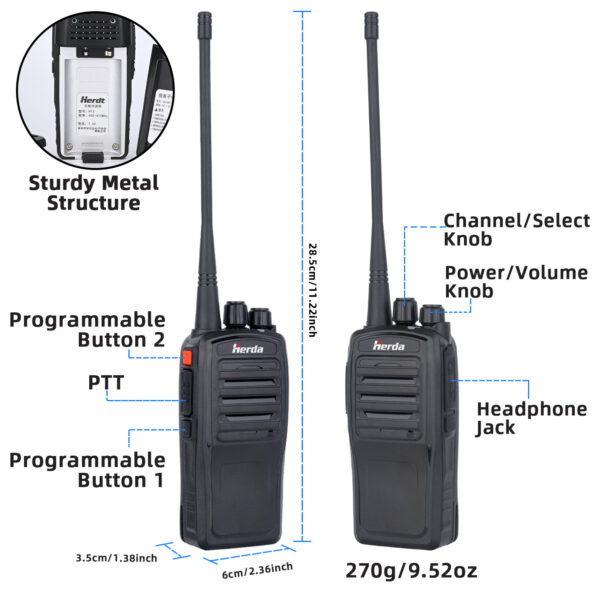 h13 walkie talkie product main image 7