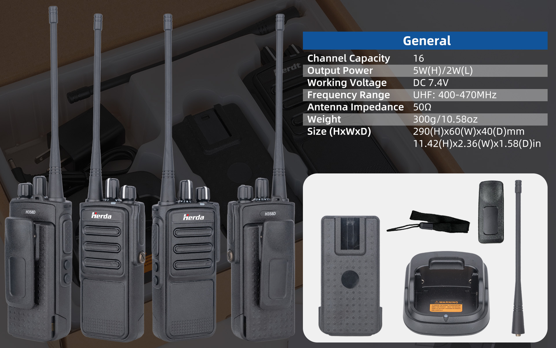 รายละเอียดสินค้าวิทยุ h358d 2