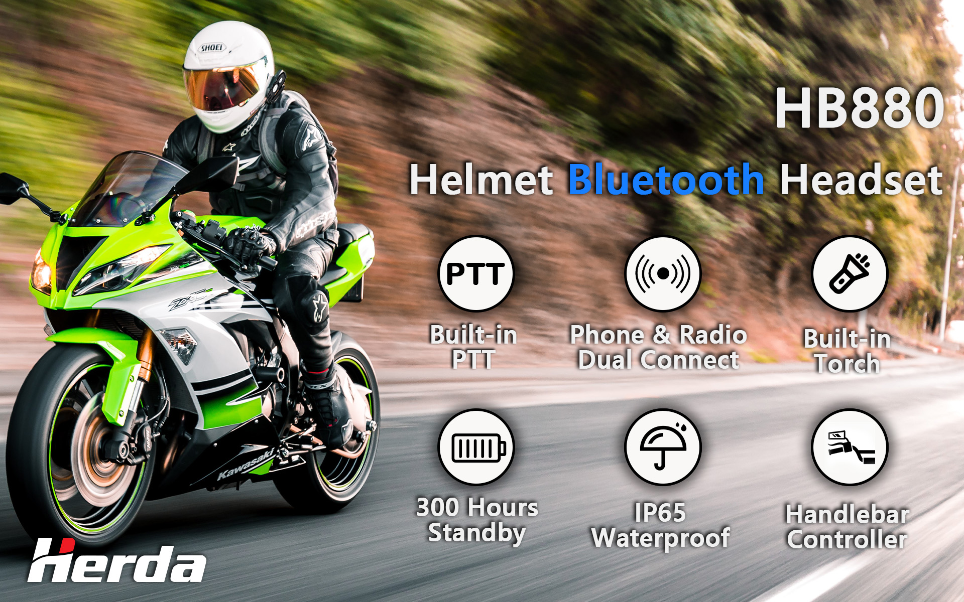 HB880 helmet intercom product description 1