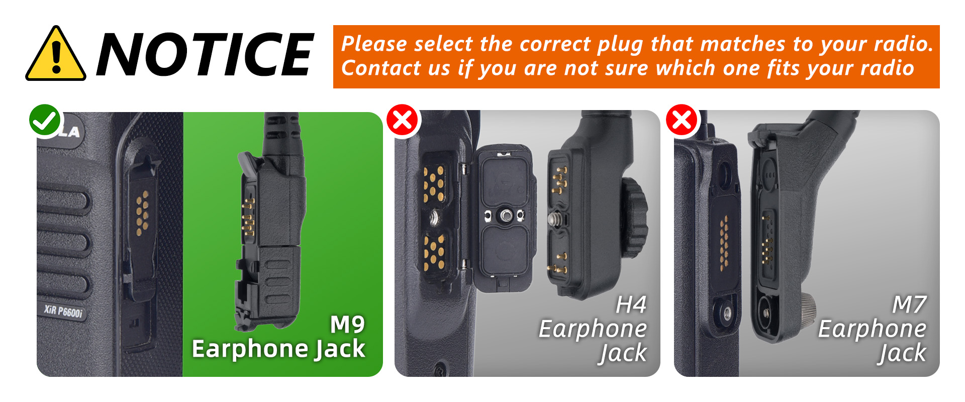 heng-6600 walkie talkie noise reduction earpiece product description image 4