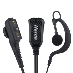 hytera radio earpiece with noise reduction microphone main image 1