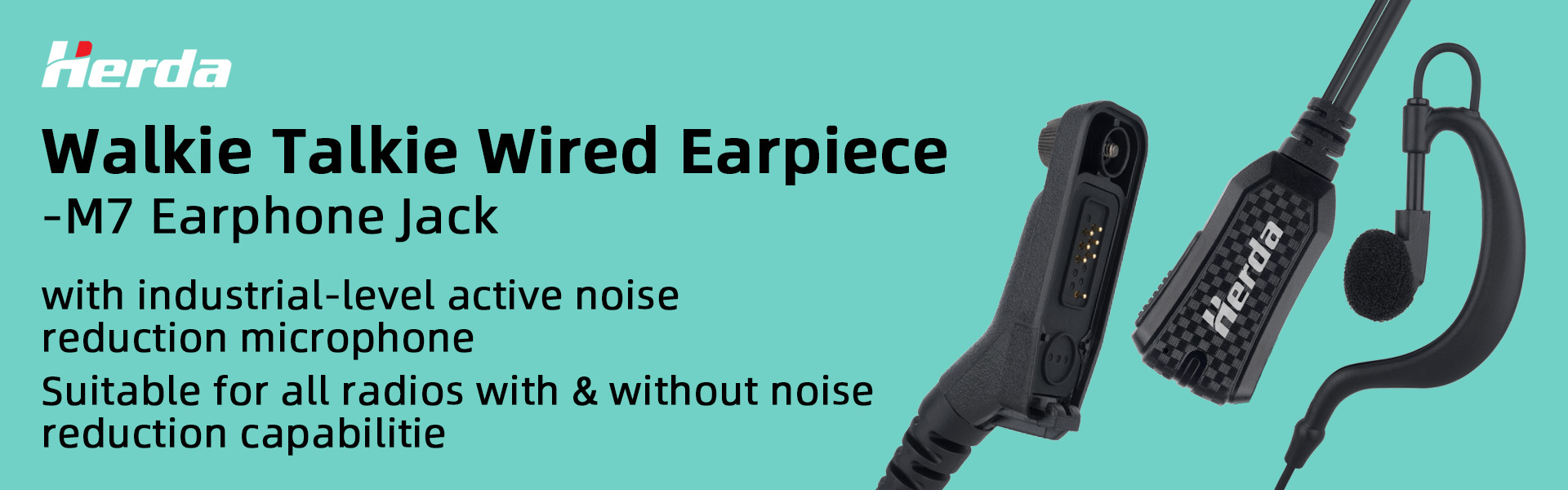 motorola radio earpiece product description image 1