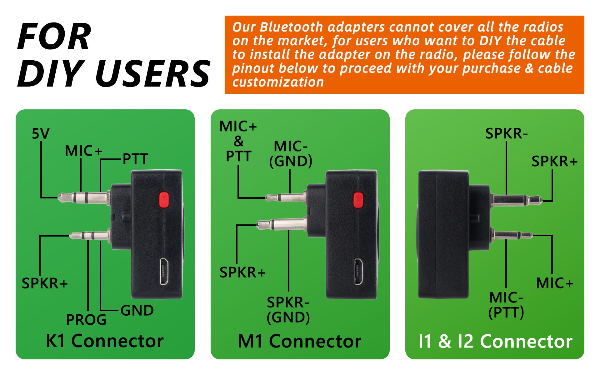 hb 6a I walkie talkie bluetooth adapter product description 5