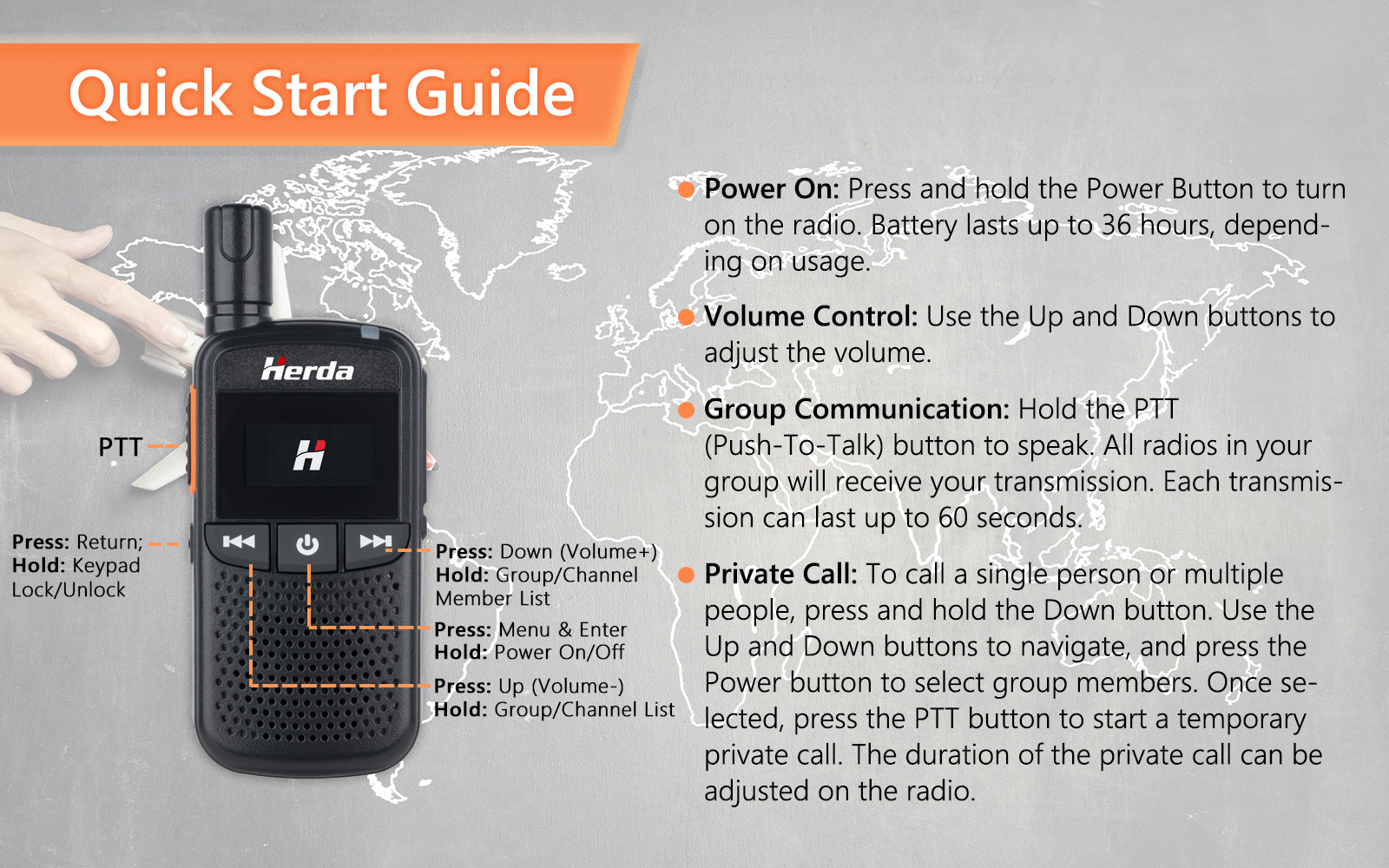 push to talk over cellular walkie talkie product description 3