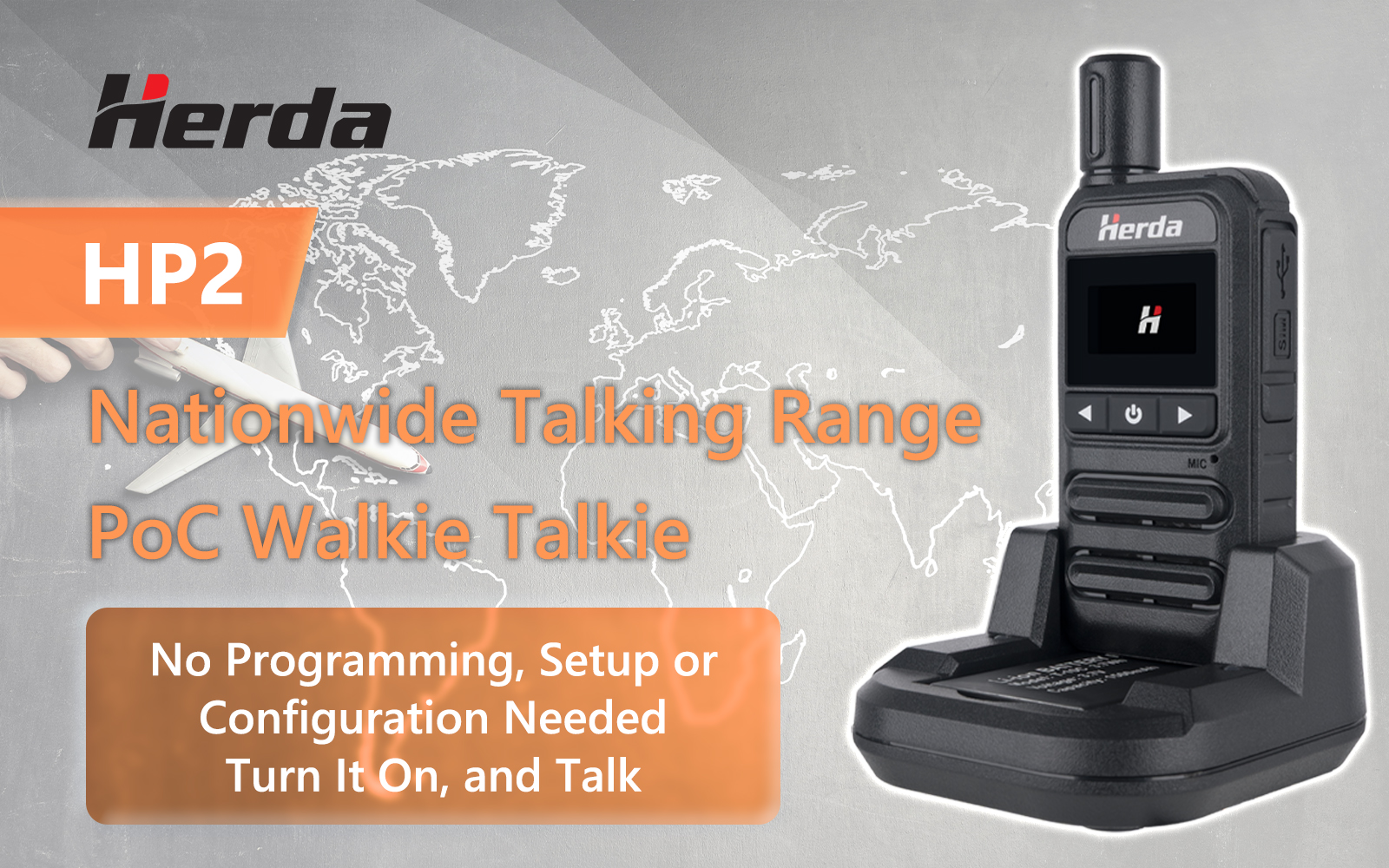 hp2 poc Walkie Talkie Product Description 1