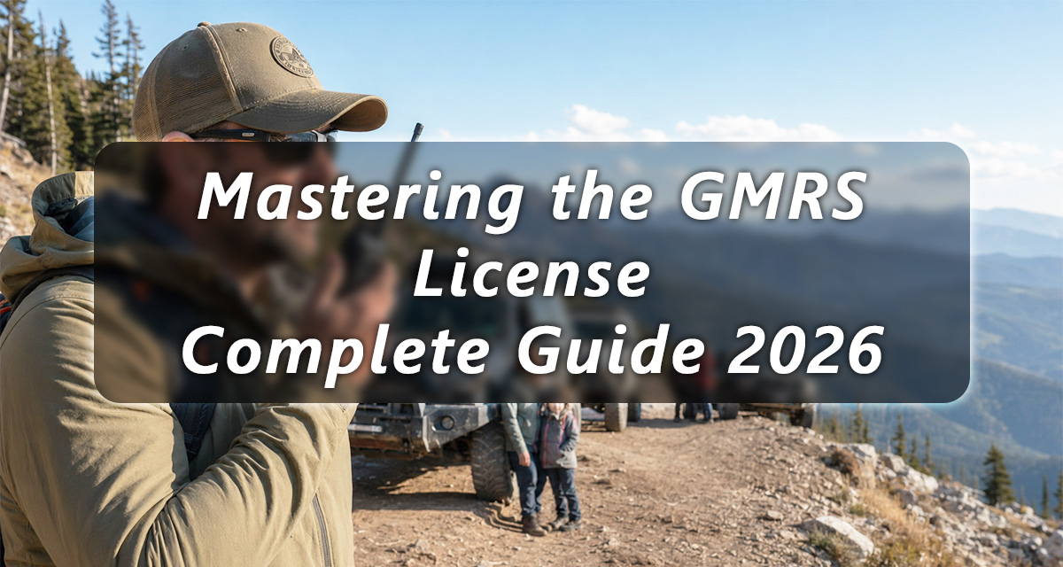 mastering the gmrs license 2026 0