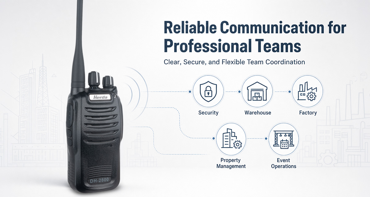 dh-2800 dual mode dmr walkie-walkie product description 2