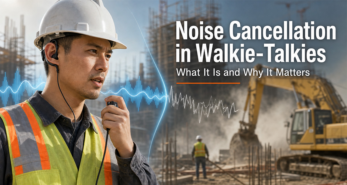 noise cancellation in walkie talkies 0