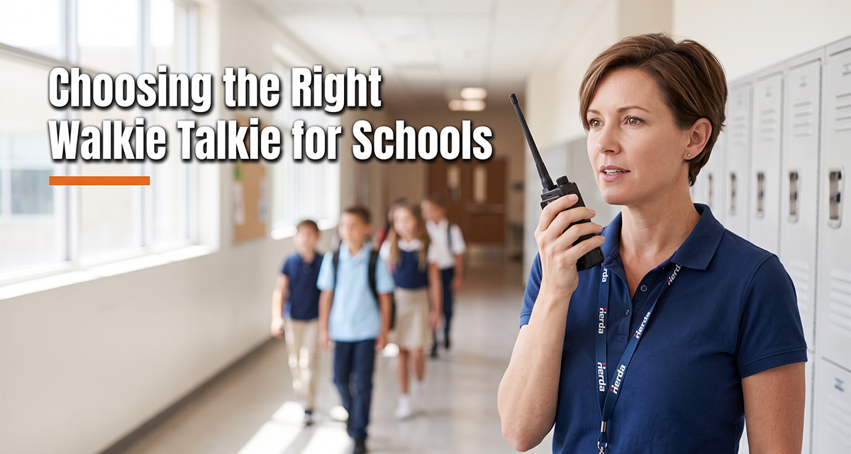 choosing the right walkie talkie for schools 0